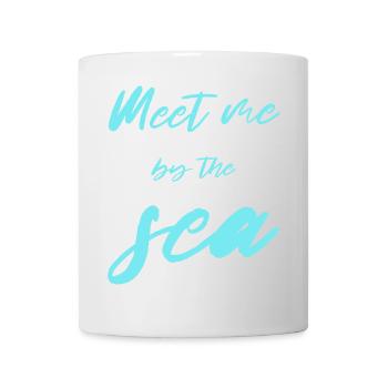 meet me by the sea - Mug - white - Front