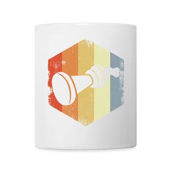 Vintage Chess Set Sketch - Mug - white - Front