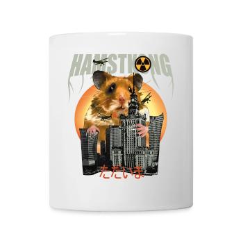 Big Funny Hamster - real horror movie - Mug - white - Front