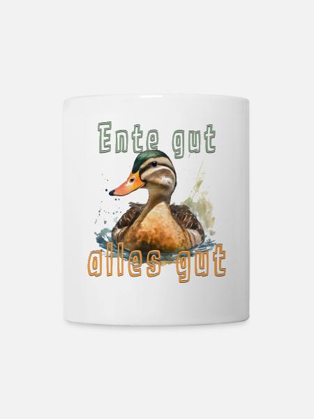 En(t)(d)e gut, alles gut? - Tasse - Weiß