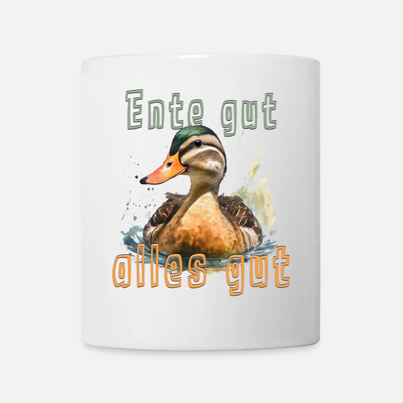 En(t)(d)e gut, alles gut? - Tasse - Weiß