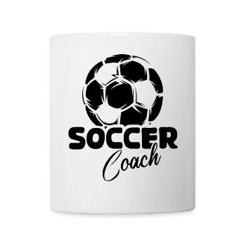 soccer coach ball icon coach icon team - Mug - white - Front