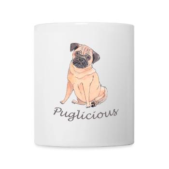 Puglicious - Mug - white - Front