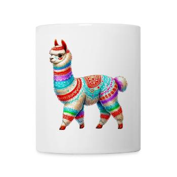 Alpaka - Tasse - Weiß - Vorne