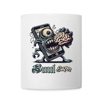 seele seelenfresser souleater handy young blood - Tasse - Weiß - Vorne