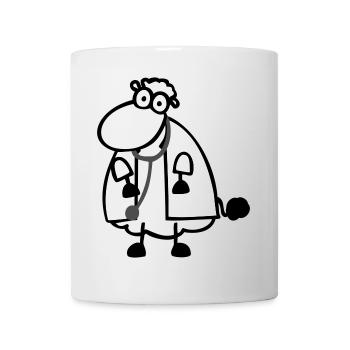 Doctor's Sheep - Mug - white - Front