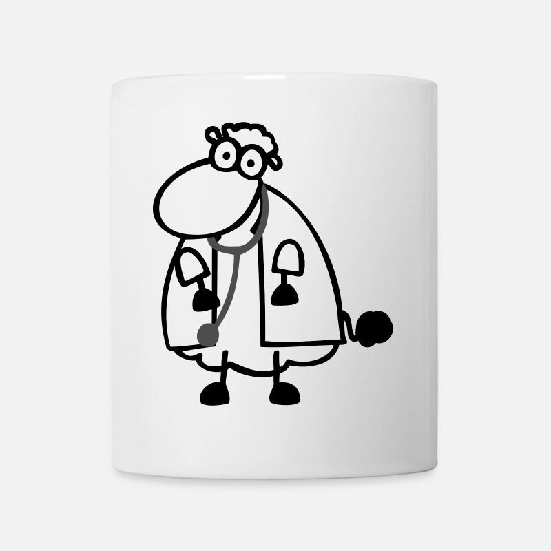 Arztschaf - Tasse - Weiß