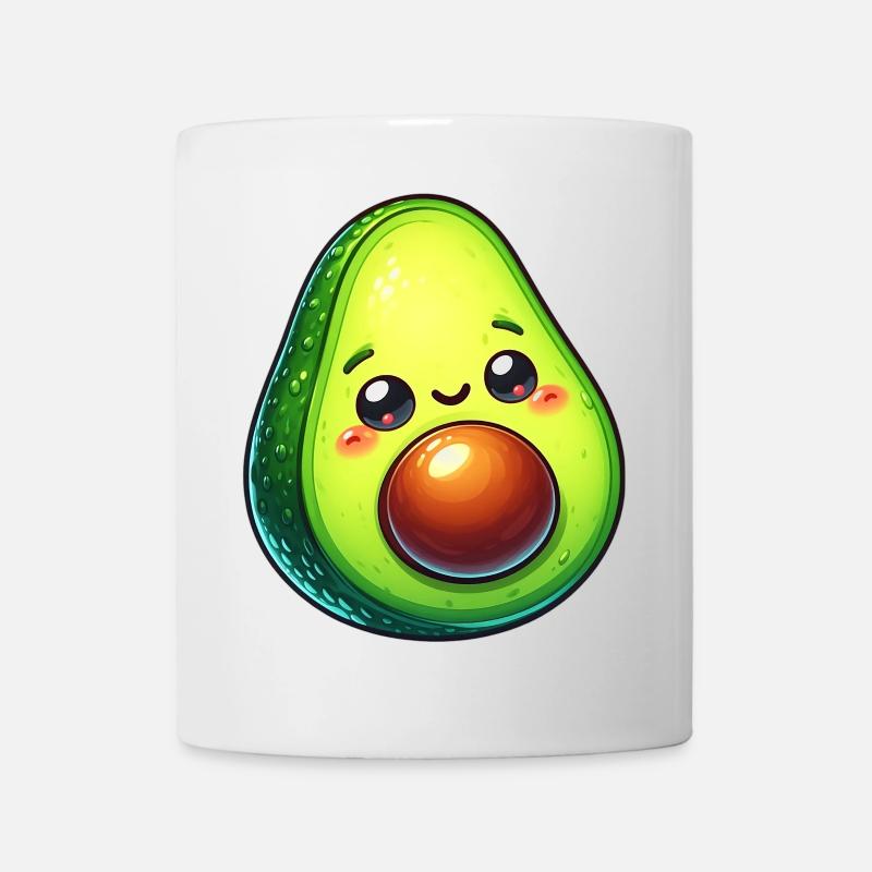 Avocado - Tasse - Weiß