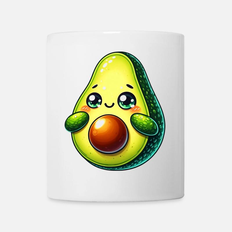 Avocado - Tasse - Weiß