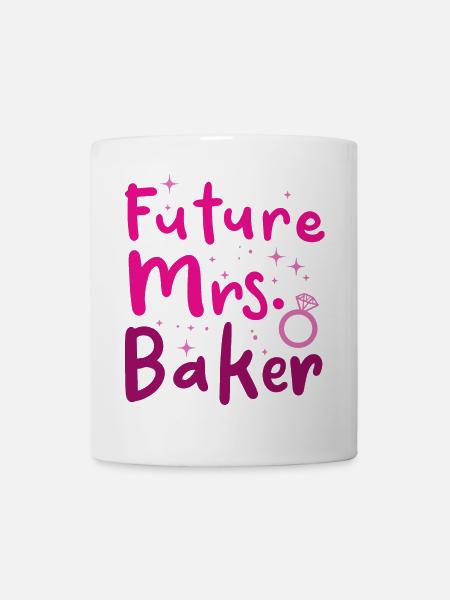 Frau Bäckerin - Tasse - Weiß