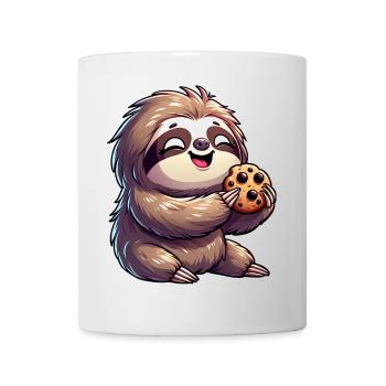 Sloth Cute Biscuit Cookie Delight - Mug - white - Front