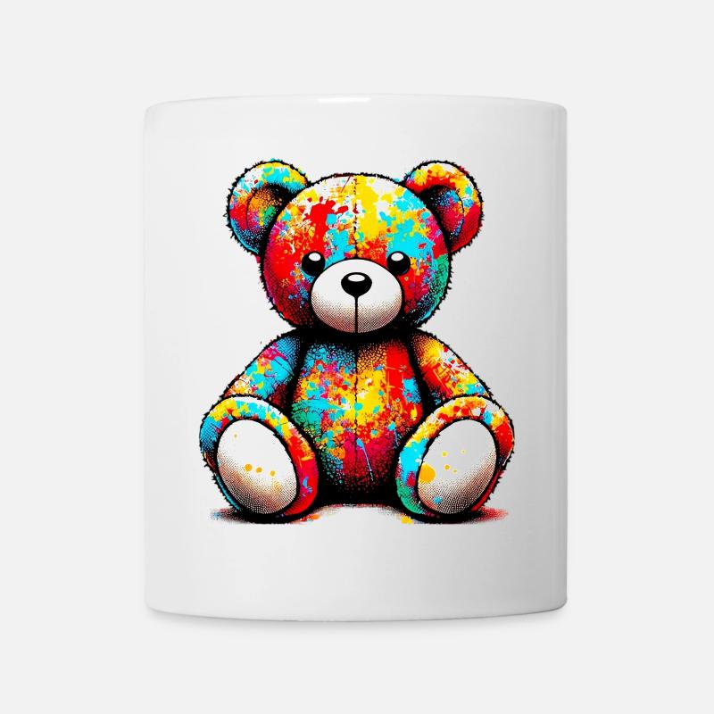 Orso orsacchiotto Teddybär - Tasse - Weiß