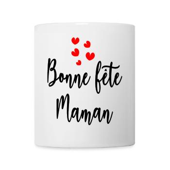 HAPPY BIRTHDAY. HAPPY MOTHER'S DAY. MOM - Mug - white - Front