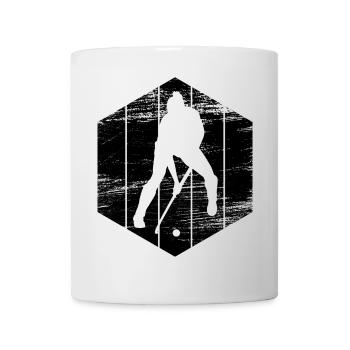 Field hockey players - Mug - white - Front