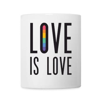 LGBT Pride Month - Liebe ist Liebe - Tasse - Weiß - Vorne