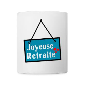 HAPPY RETREAT. RETIREMENT - Mug - white - Front