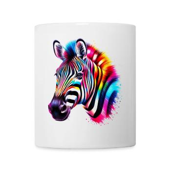 Zèbre - Mug blanc - blanc - Devant