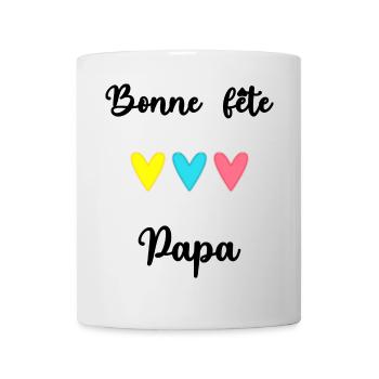 HAPPY FATHER'S DAY. DAD. FATHER's DAY - Mug - white - Front