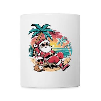 Noël en juillet - Mug blanc - blanc - Devant