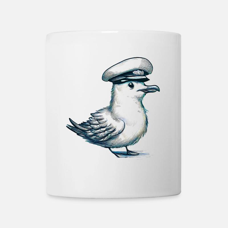 Möwe - Tasse - Weiß