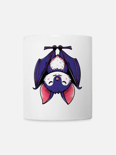 Fledermaus - Tasse - Weiß