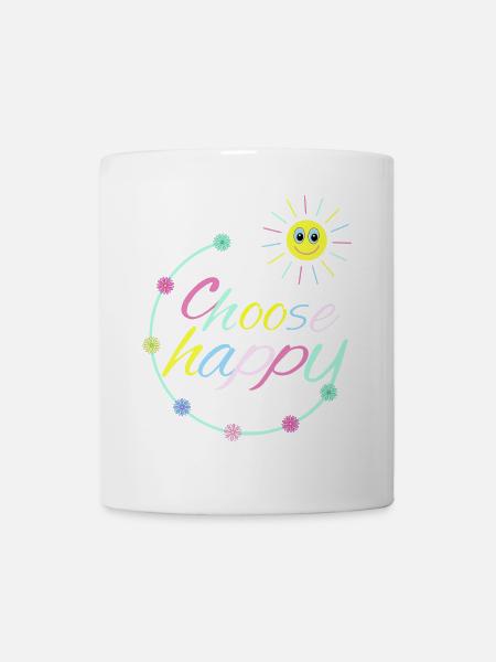 Choose Happy - Mug - white