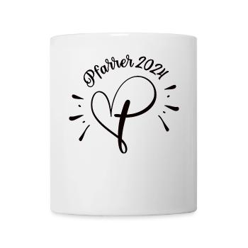 Pfarrer 2024 Ausbildung Studium Ordination Kirche - Tasse - Weiß - Vorne