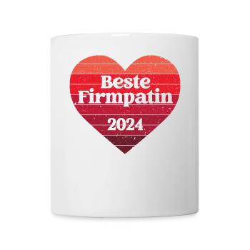 Beste Firmpatin 2024 Firmung Paten Tante Patin - Tasse - Weiß - Vorne