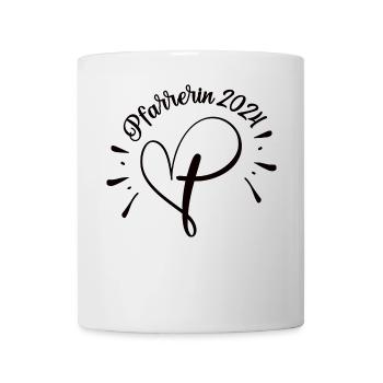 Pfarrerin 2024 Ausbildung Studium Ordination Beruf - Tasse - Weiß - Vorne