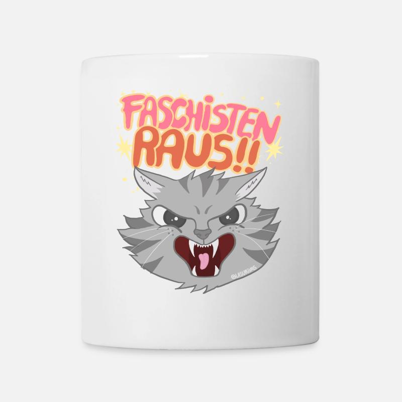 Faschisten Raus! 2 - Tasse - Weiß