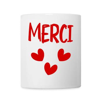 GELIEBTE. VIELEN DANK. DANKE HERRIN - Tasse - Weiß - Vorne