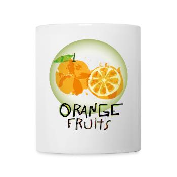 Orange Fruits - Mug - white - Front