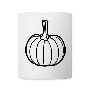 pumpkin - Mug - white - Front