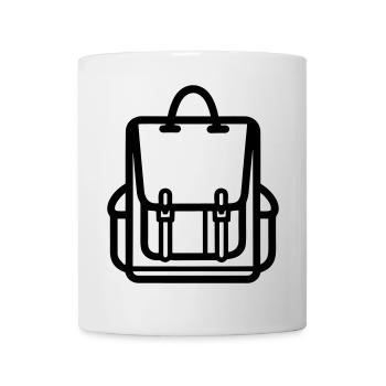 Backpack - Mug - white - Front