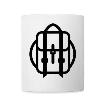 Rucksack - Tasse - Weiß - Vorne