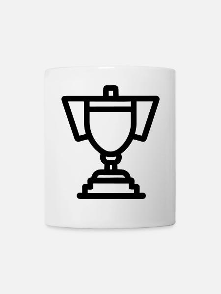 Trophäe - Tasse - Weiß