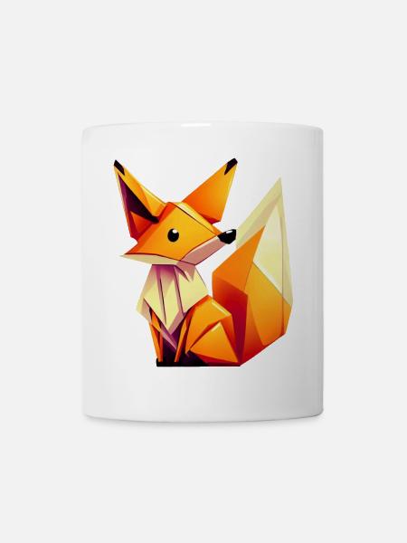 Fuchs - Tasse - Weiß