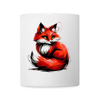 Fox - Mug - white - Front