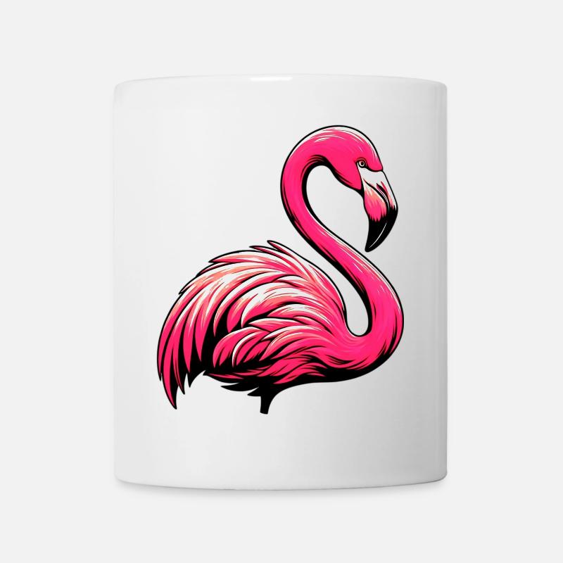 Flamingo - Tasse - Weiß