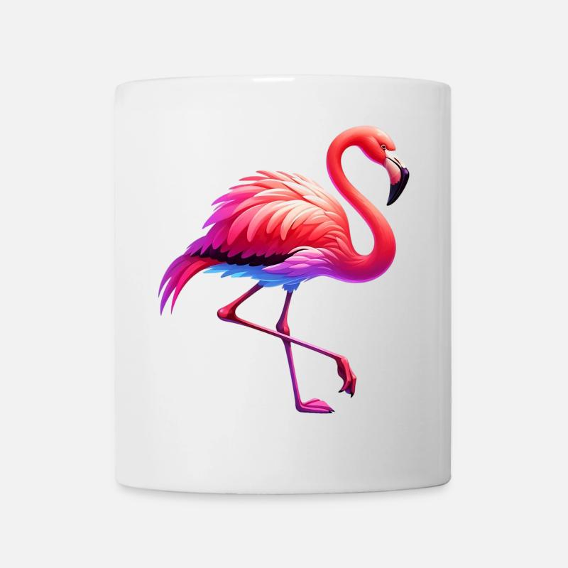 Flamingo - Tasse - Weiß