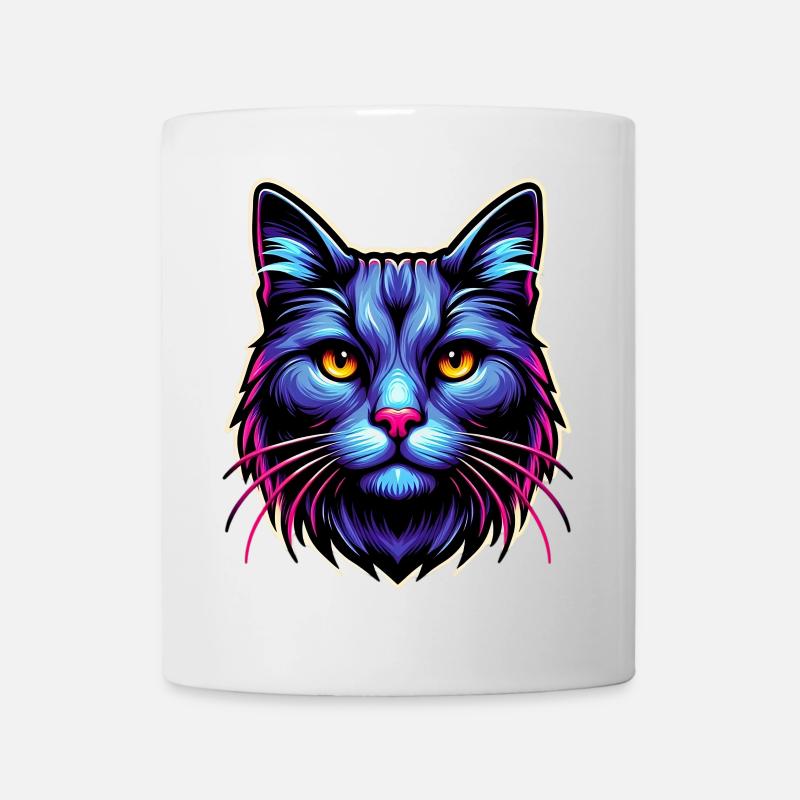 Katze - Tasse - Weiß