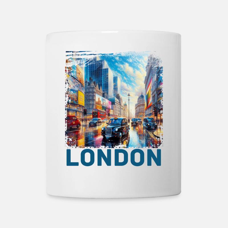 London - Mug - white
