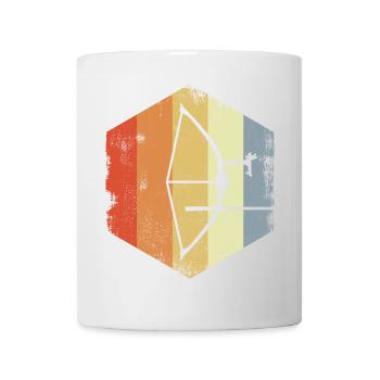 Retro Archery - Mug - white - Front