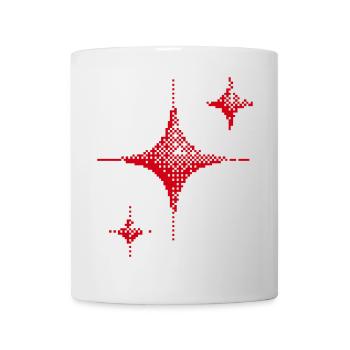 Red Spark Minimal - Tasse - Weiß - Vorne