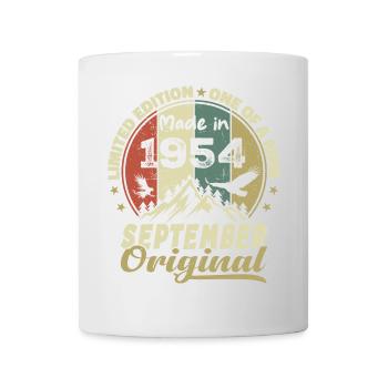 1954 - Im September 1954 werden die Legenden geboren - Tasse - Weiß - Vorne