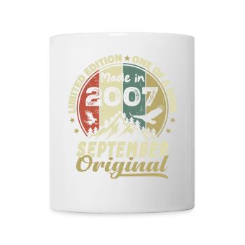 2007 – Legenden werden im September 2007 geboren - Tasse - Weiß - Vorne