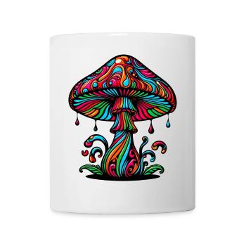 Fungo Funghi Pilze Pilze - Tasse - Weiß - Vorne
