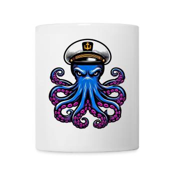 Krake - Tasse - Weiß - Vorne