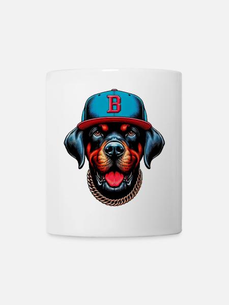 Hund - Tasse - Weiß