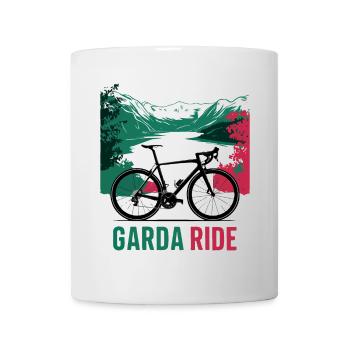 Garda Ride Scenic Cycling Design - Mug - white - Front